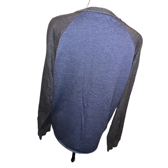 Majestic Men’s North Carolina UNC Long Sleeve Ram Gray Sweatshirt Large L - Picture 7 of 10